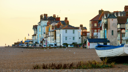 Aldeburgh Beach in Suffolk