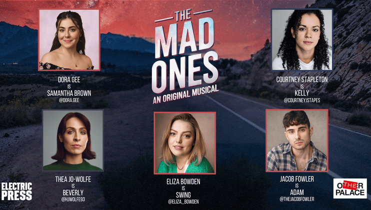 Headshots of cast of The Mad Ones