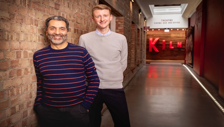 Amit Sharma, Iain Goosey, Kiln Theatre; Photo by Mark Senior