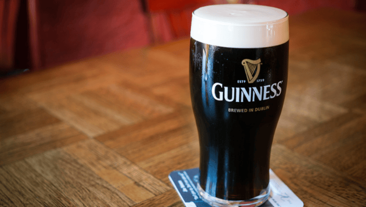 Image of a full pint of Guinness