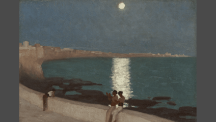 Frederic Leighton, Bay of Cadiz - Moonlight, c. 1866 © The Royal Borough of Kensington and Chelsea