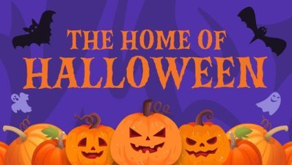 Image The Home of Halloween Wookey Hole Caves Halloween pumpkins