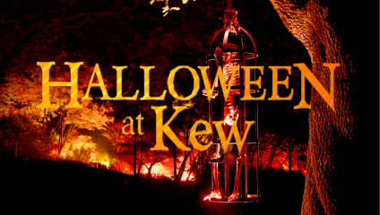 Title card for Halloween at Kew