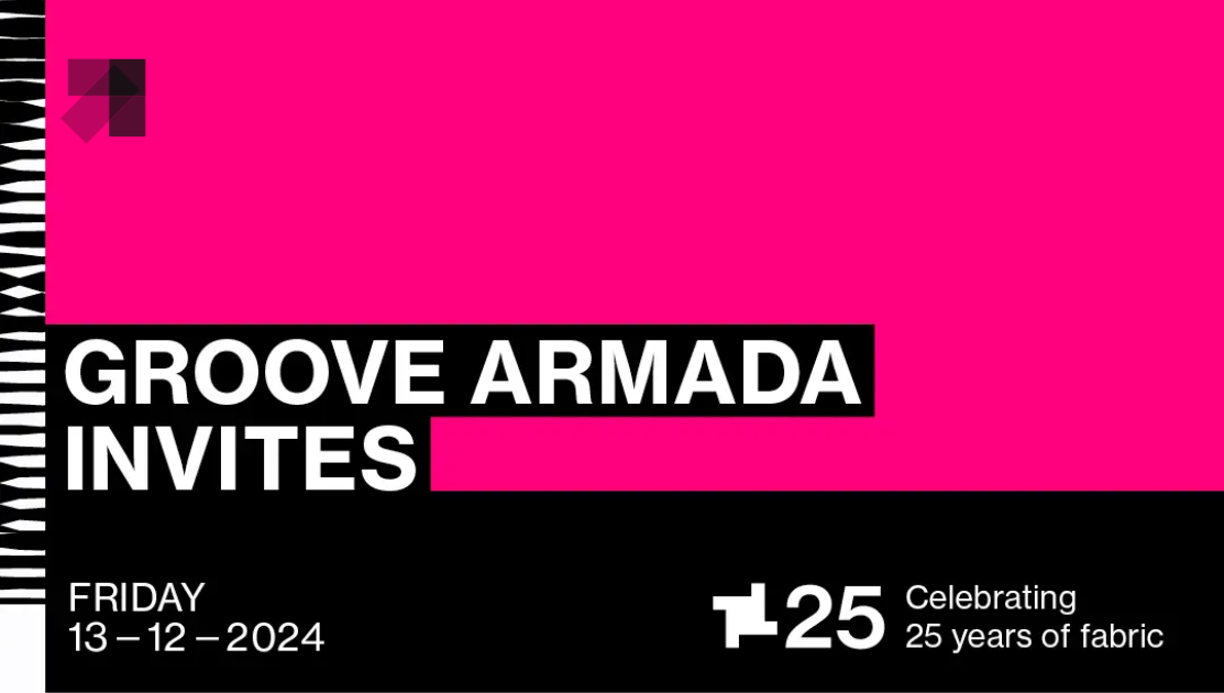 Groove Armada Fabric poster culture calling