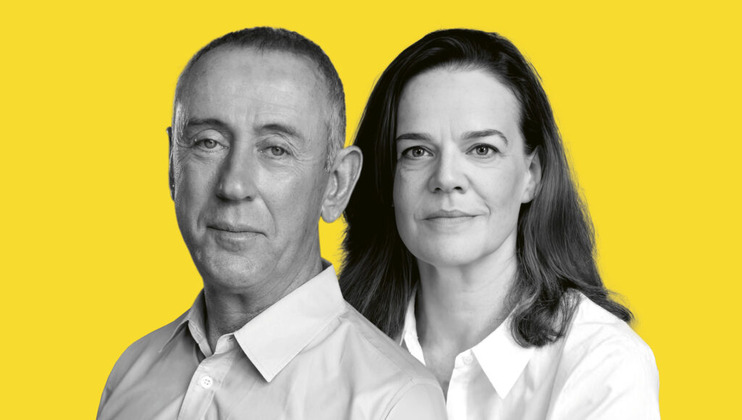 Nicholas Hytner and Helen Castor